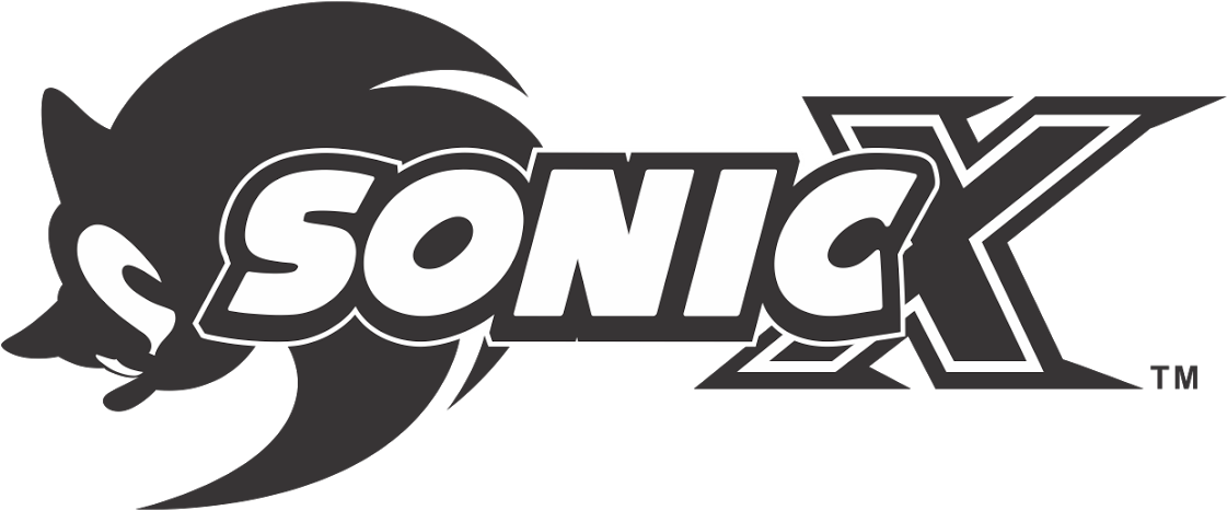 Sonic X Anime Logo - Sonic X Logo Vector (1600x1067), Png Download