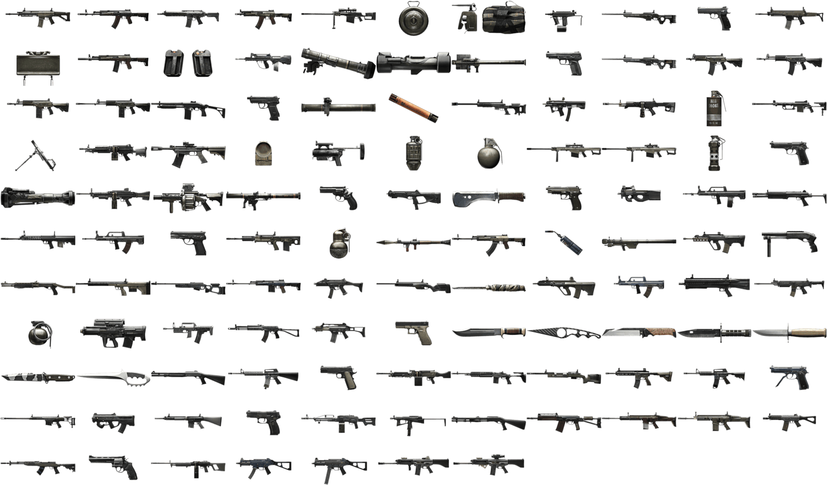 Alehkhs Posted - - Battlefield 3 Alle Waffen (1617x968), Png Download