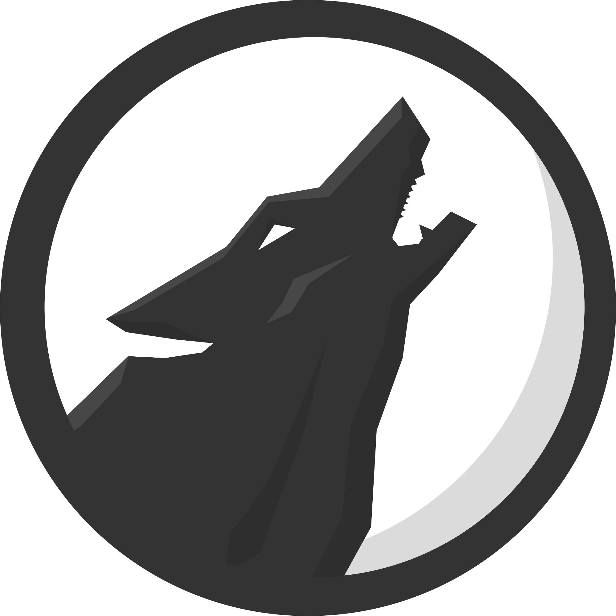 Lone Wolf Halo Logo (2000x2000), Png Download