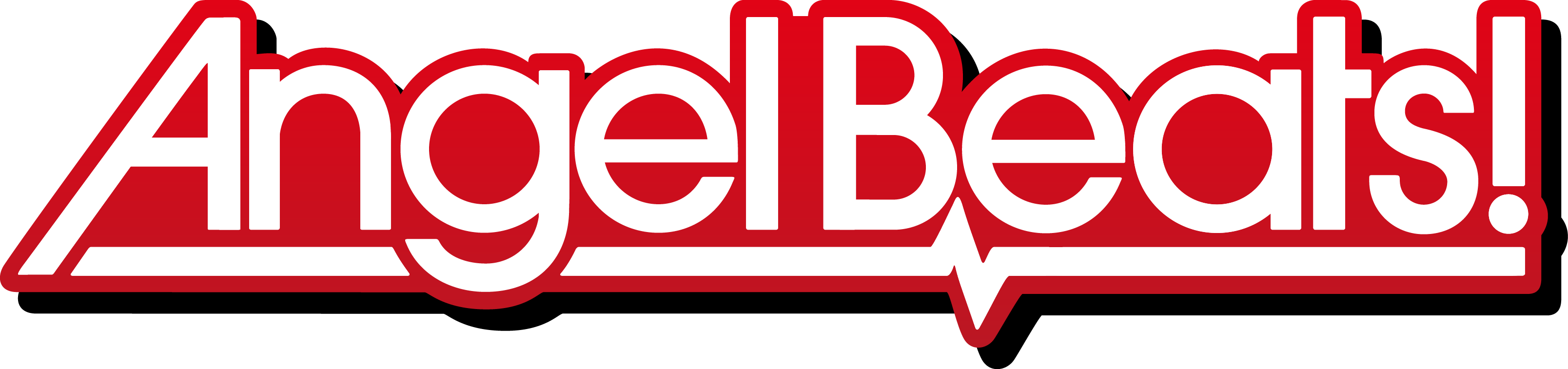 Picture - Angel Beats Logo Png (3216x757), Png Download