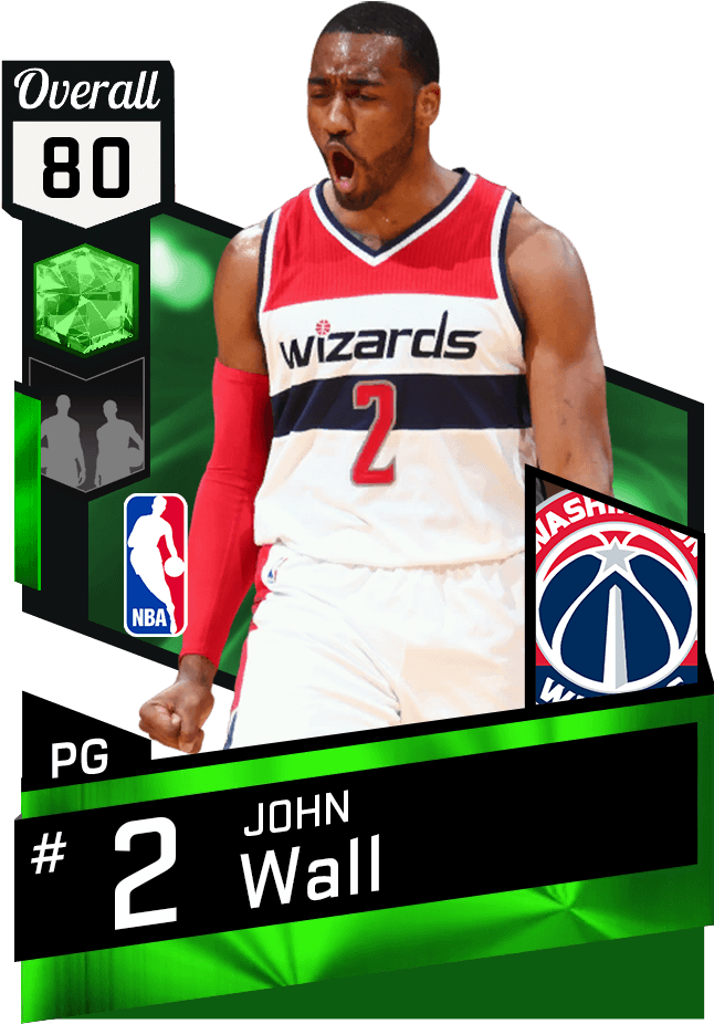 John Wall - Nba 2k17 Damian Lillard (651x941), Png Download