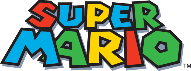 The Logo For The Super Mario Sub-series - Super Mario Logo Png (640x239), Png Download