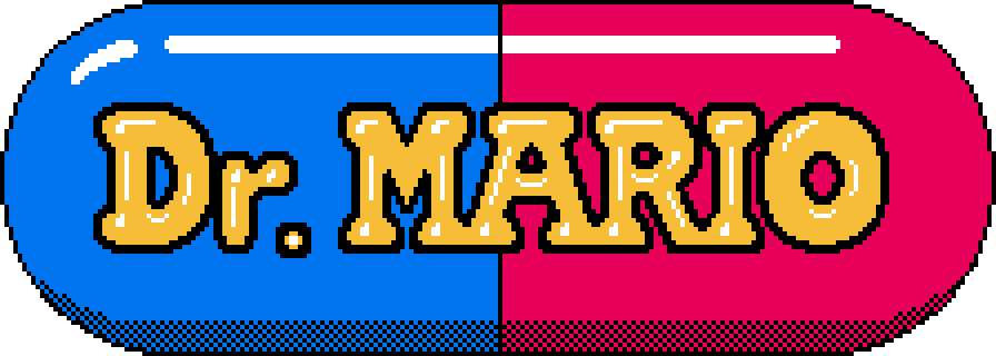 Dr Mario Logo - Dr Mario Logo Png (896x320), Png Download