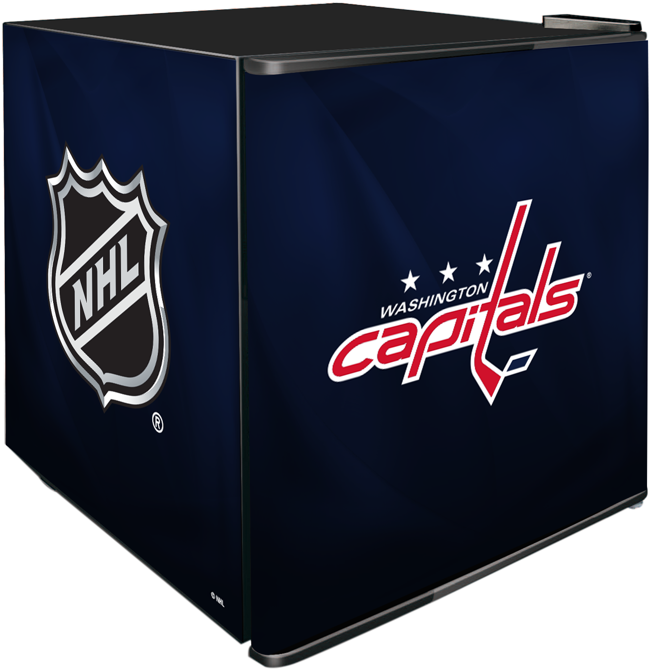 Nhl Solid Door Refrigerated Beverage Center - Washington Capitals Trailer Hitch Cover (1522x1478), Png Download
