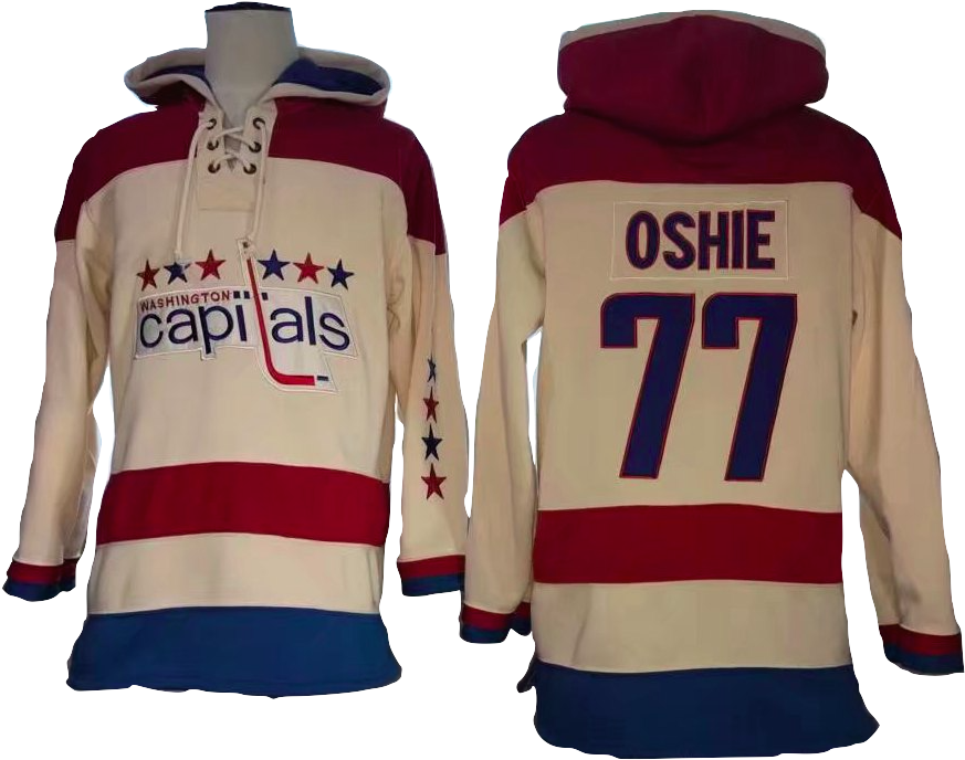 Washington Capitals Lacer - Hoodie (929x716), Png Download