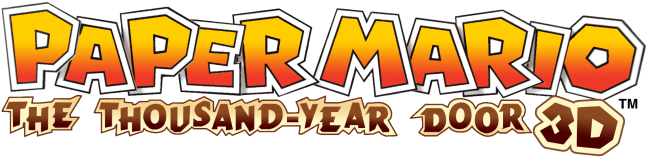 The Thousand-year Door 3d Logo Comments (700x190), Png Download