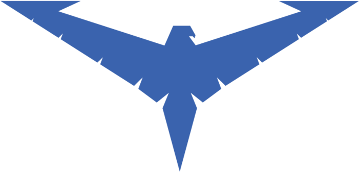 Comic Costume, Superhero Logos, Superhero Cosplay - Nightwing The Series Logo (700x426), Png Download
