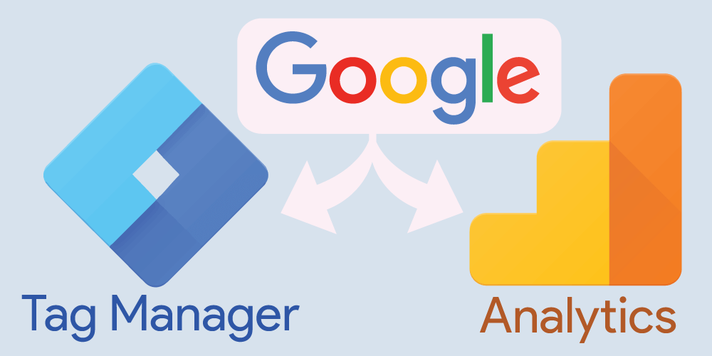 Google Analytics And Google Tag Manager - Google Tag Manager (1000x500), Png Download