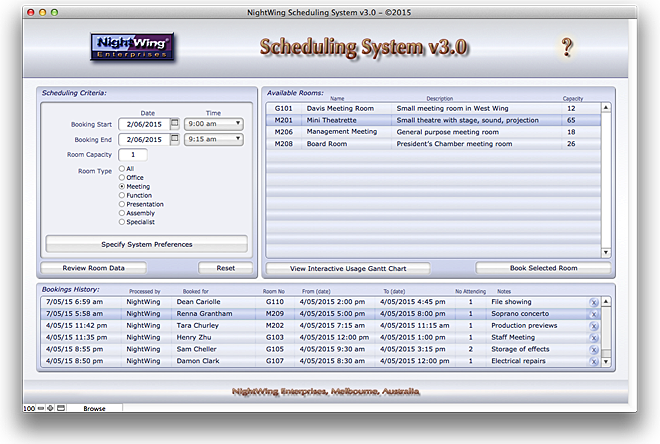 Scheduling System - Main Screen - System (660x444), Png Download