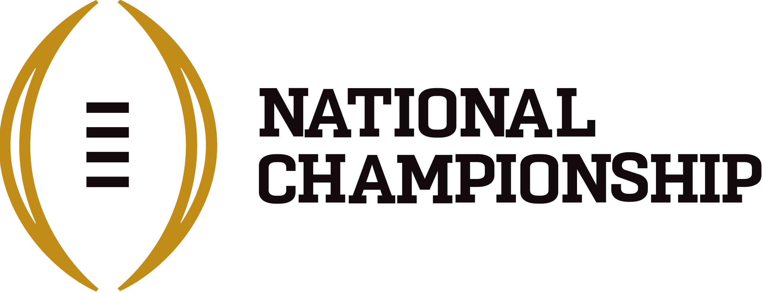 National Championship Wikipedia - College Football Playoff 2019 Logo (1200x461), Png Download