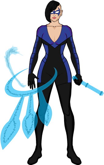 Nightwing - Dc Legacy 98 Slim Se Shoes (400x600), Png Download