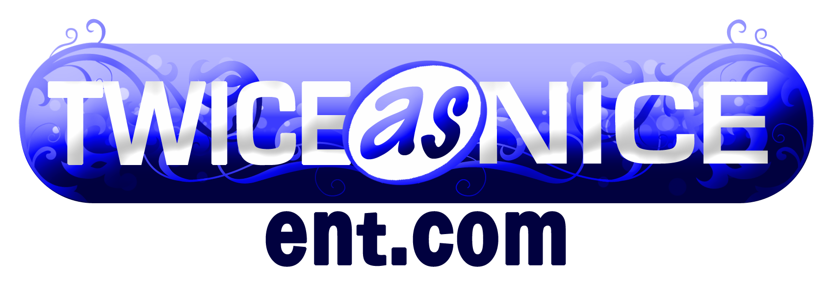 Twice As Nice Logo - Oval (1779x642), Png Download