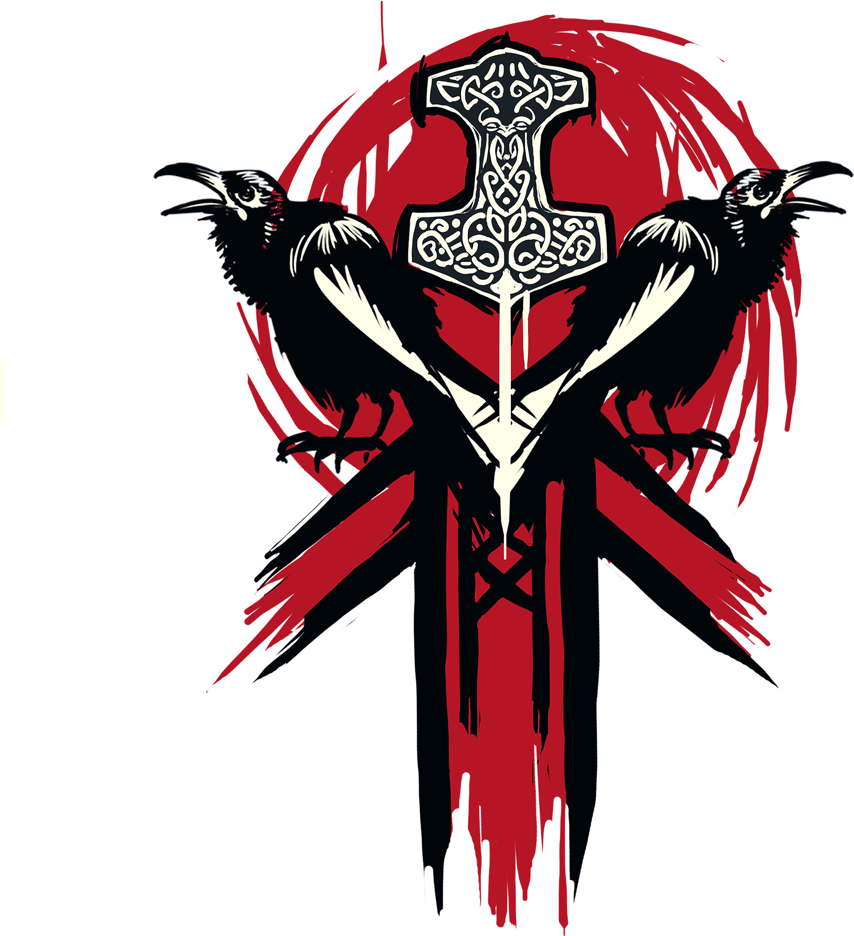 Vikings - Viking Logo For Honor (593x593), Png Download