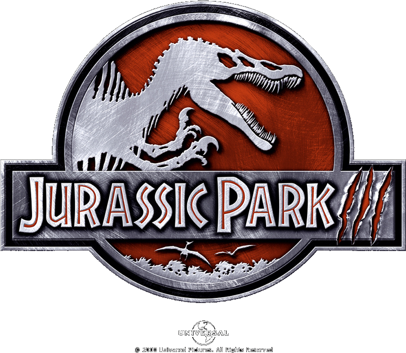 Logo For The Film As Seen On The Poster - Jurassic Park 3 Logo Png Hd (1000x750), Png Download