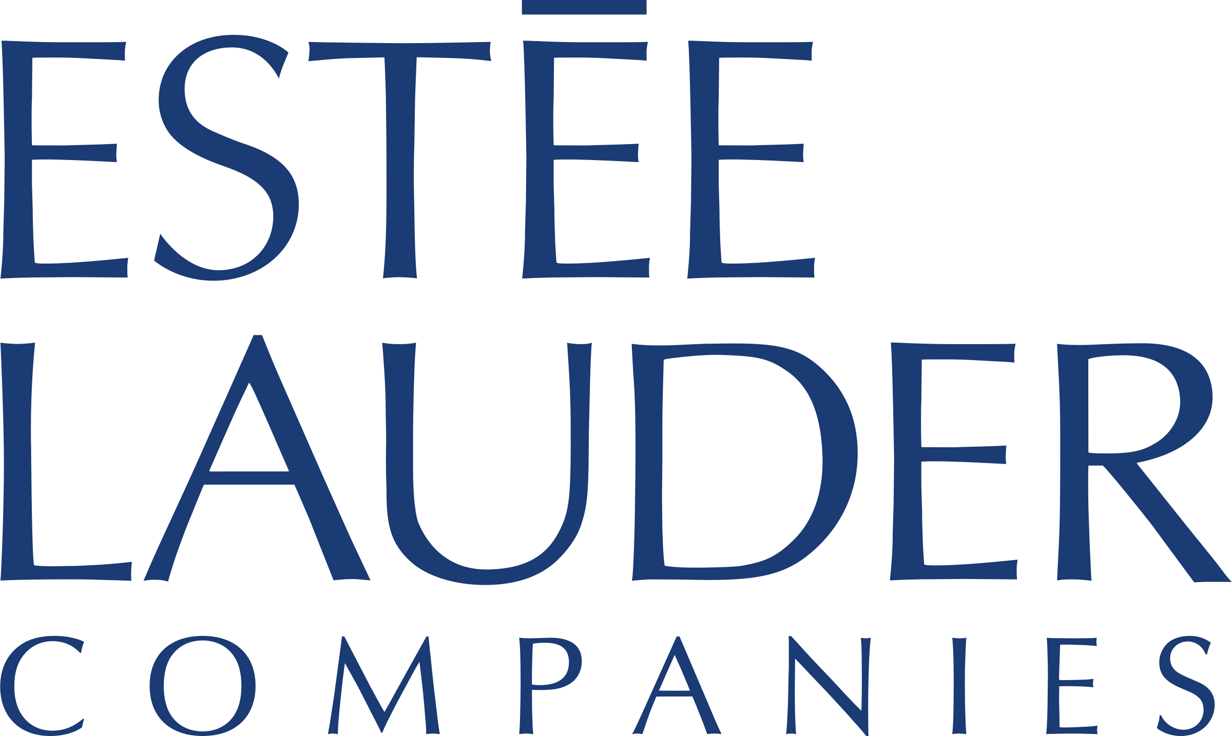 Estee Lauder Co 1 Logo Png Transparent - Estee Lauder Companies Europe (2400x1435), Png Download