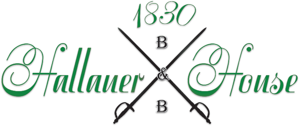 Hallauer House Bed And Breakfast - 1830 Hallauer House Bed & Breakfast (1024x437), Png Download