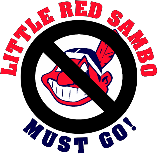 Opening Day Demonstration 2018 - Cleveland Indians 8 Inch Logo Magnets (f) (599x599), Png Download