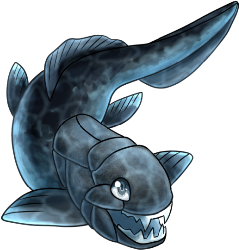 Probably The Last New Design That I'm Going To Have - Dunkleosteus Art (500x518), Png Download