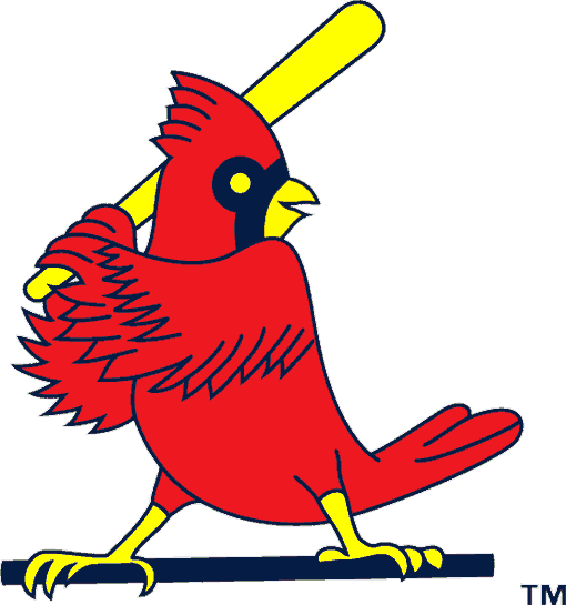 St Louis Cardinals Logos (510x545), Png Download