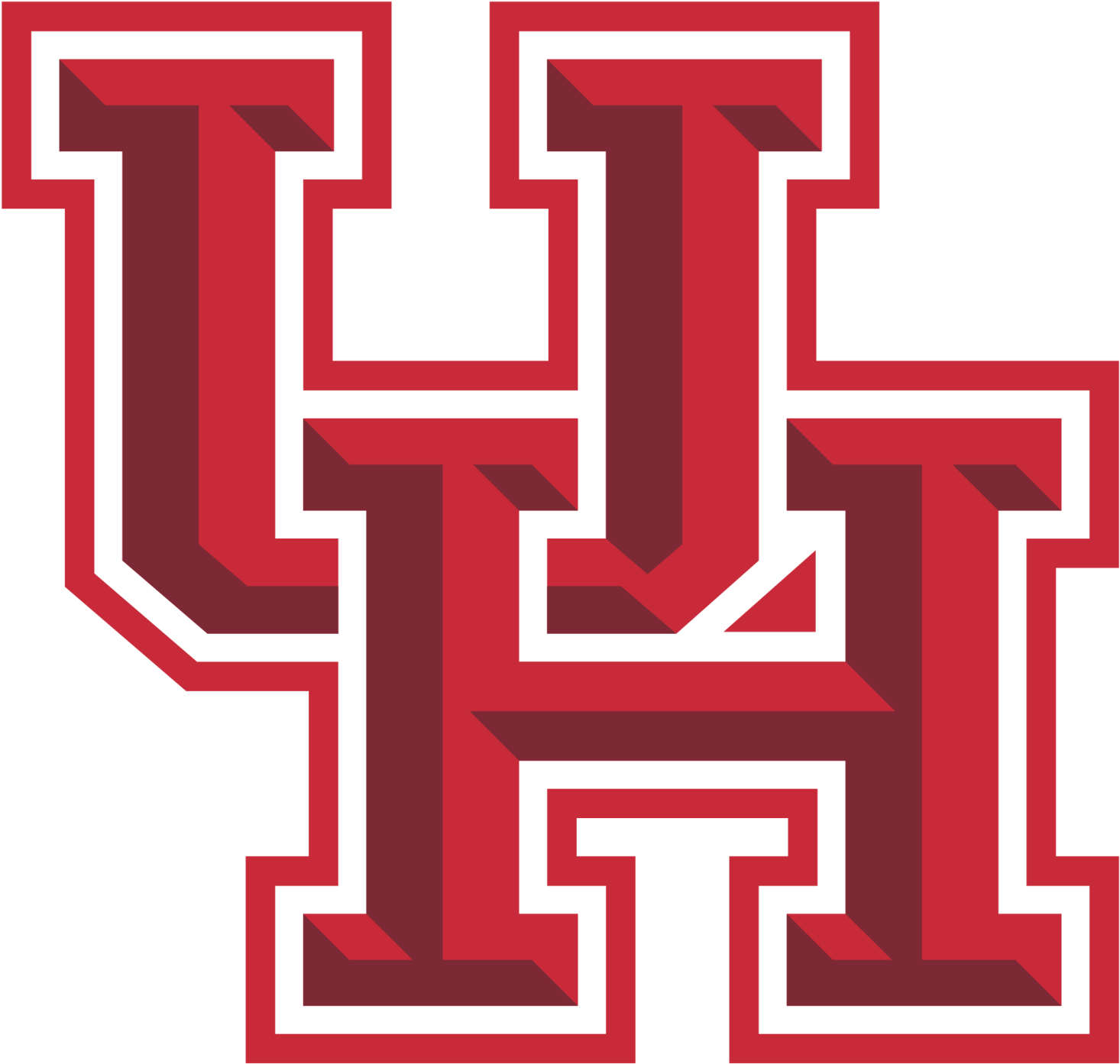 Houston College Football Logo 2 By John - Houston Cougars Logo (1200x1141), Png Download
