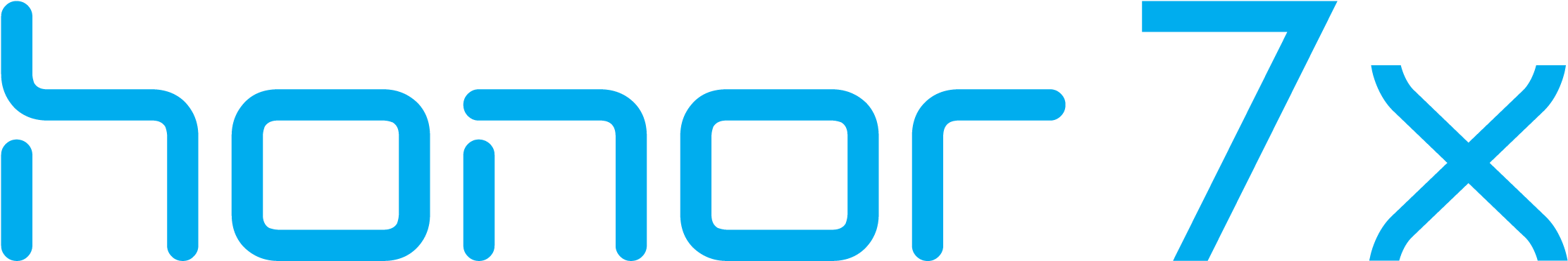Honor 7x Logo - Huawei Honor 7x Logo (2500x621), Png Download
