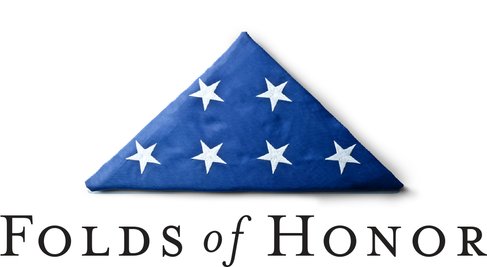 Folds Of Honor 1c Reverse - Folds Of Honor Logo (1211x1211), Png Download