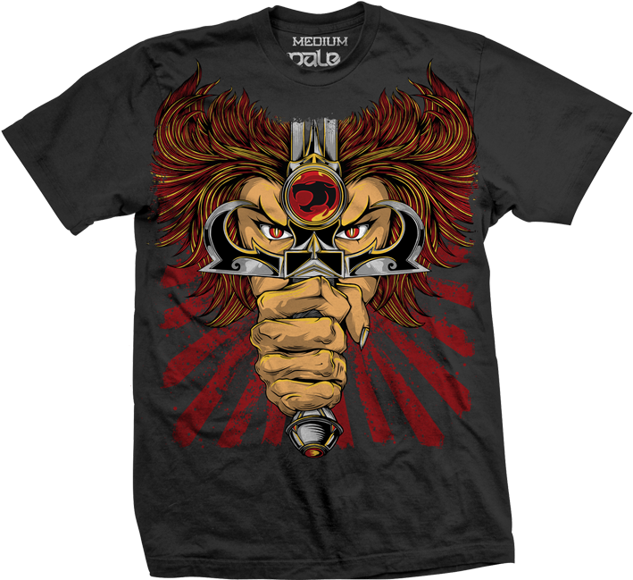 Palehorse X Thundercats - T Shirt (715x660), Png Download