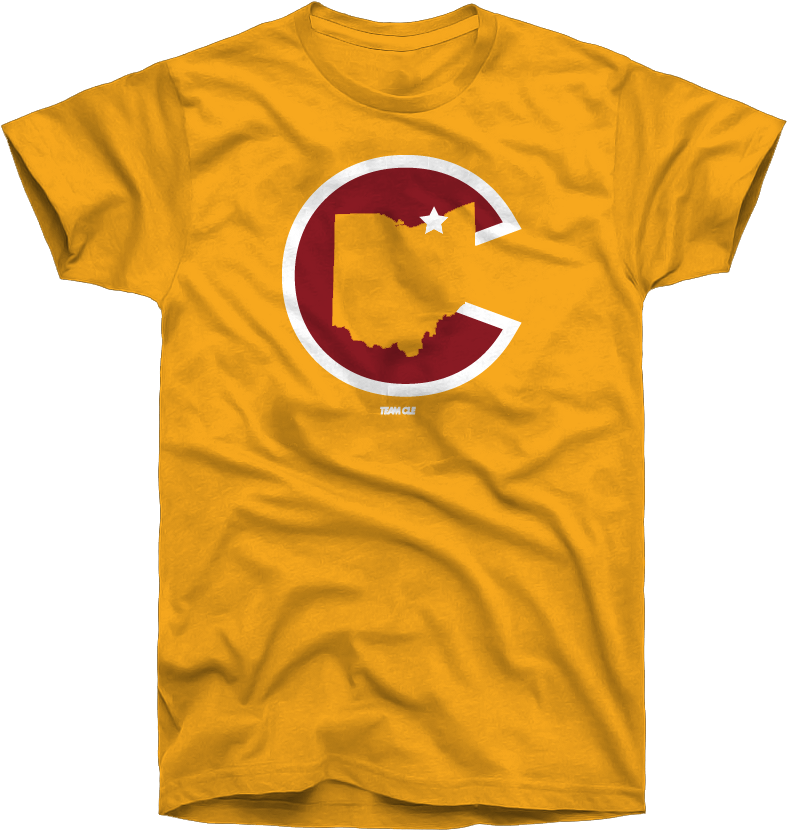 Cle Cavs Logo - Logo Tee (900x900), Png Download