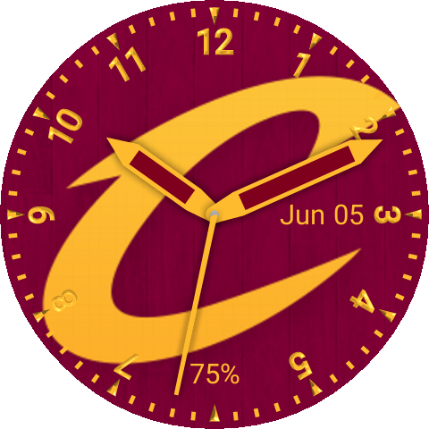 Cleveland Cavaliers Wine And Gold - Bulova Men's Brown Strap Watch (480x480), Png Download