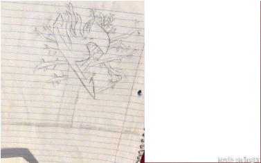 Fairy Tail Logo - Darkness (610x406), Png Download