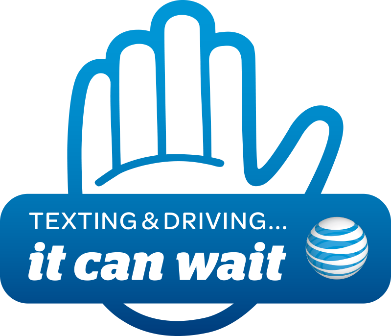 Logo Att - At&t It Can Wait Logo (799x686), Png Download