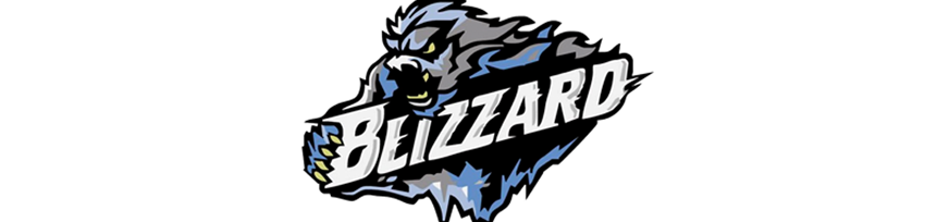 Green Bay Blizzard (861x204), Png Download