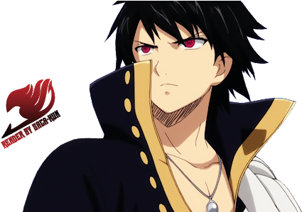 Photo - Fairy Tail Zeref Render (530x298), Png Download