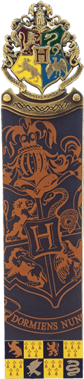 Harry Potter - Hogwarts Crest Bookmark (600x600), Png Download