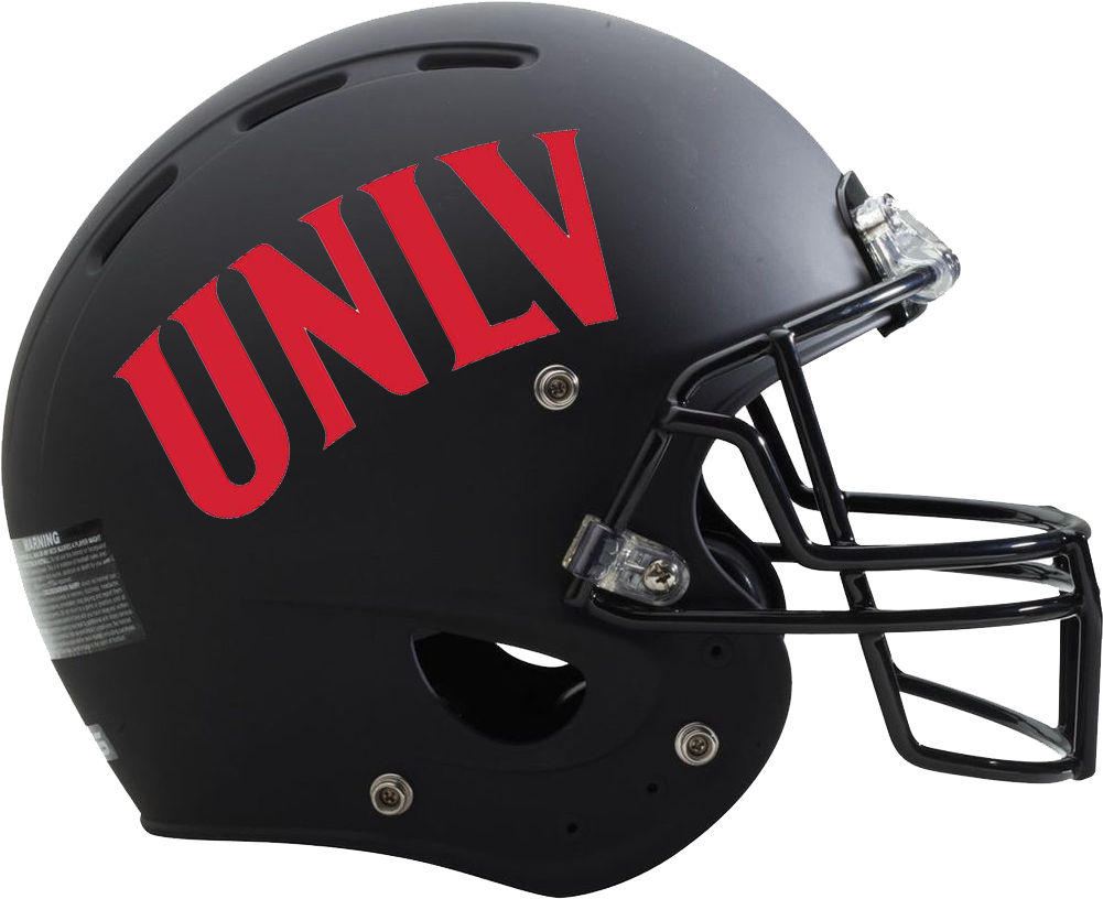 5 Jul - Unlv Football New Helmet (1000x1000), Png Download