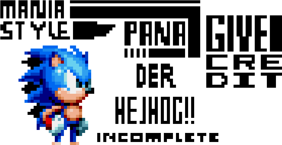 Sonic Mania Sprite Recreation - Sonic Mania Sonic Sprites (980x500), Png Download