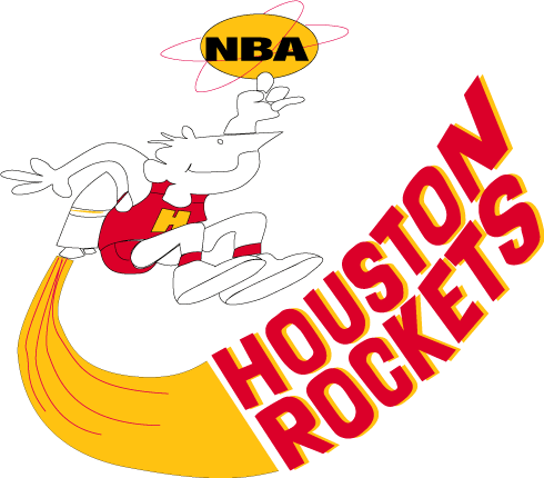 Houston Rockets News, Stats, Fantasy Basketball Projections - Houston Rockets 1971 Logo (490x430), Png Download