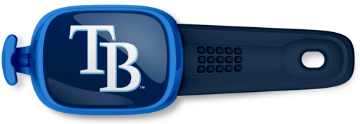 Tampa Bay Rays Stwrap - Fanmats Mlb Tampa Bay Rays Vinyl Utility Mat 10033 (550x390), Png Download