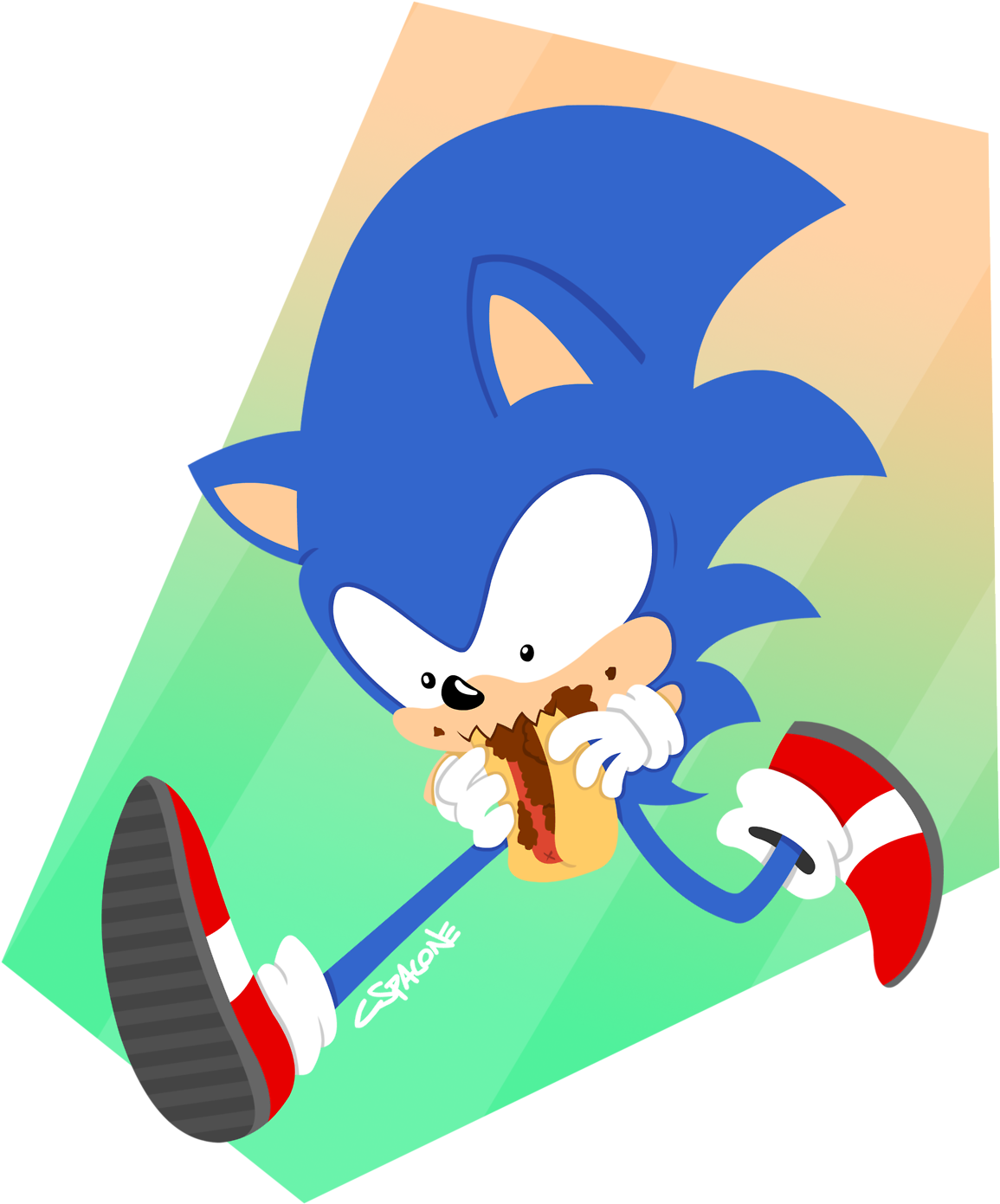 Countdown To Sonic Mania - Sonic Mania (500x592), Png Download