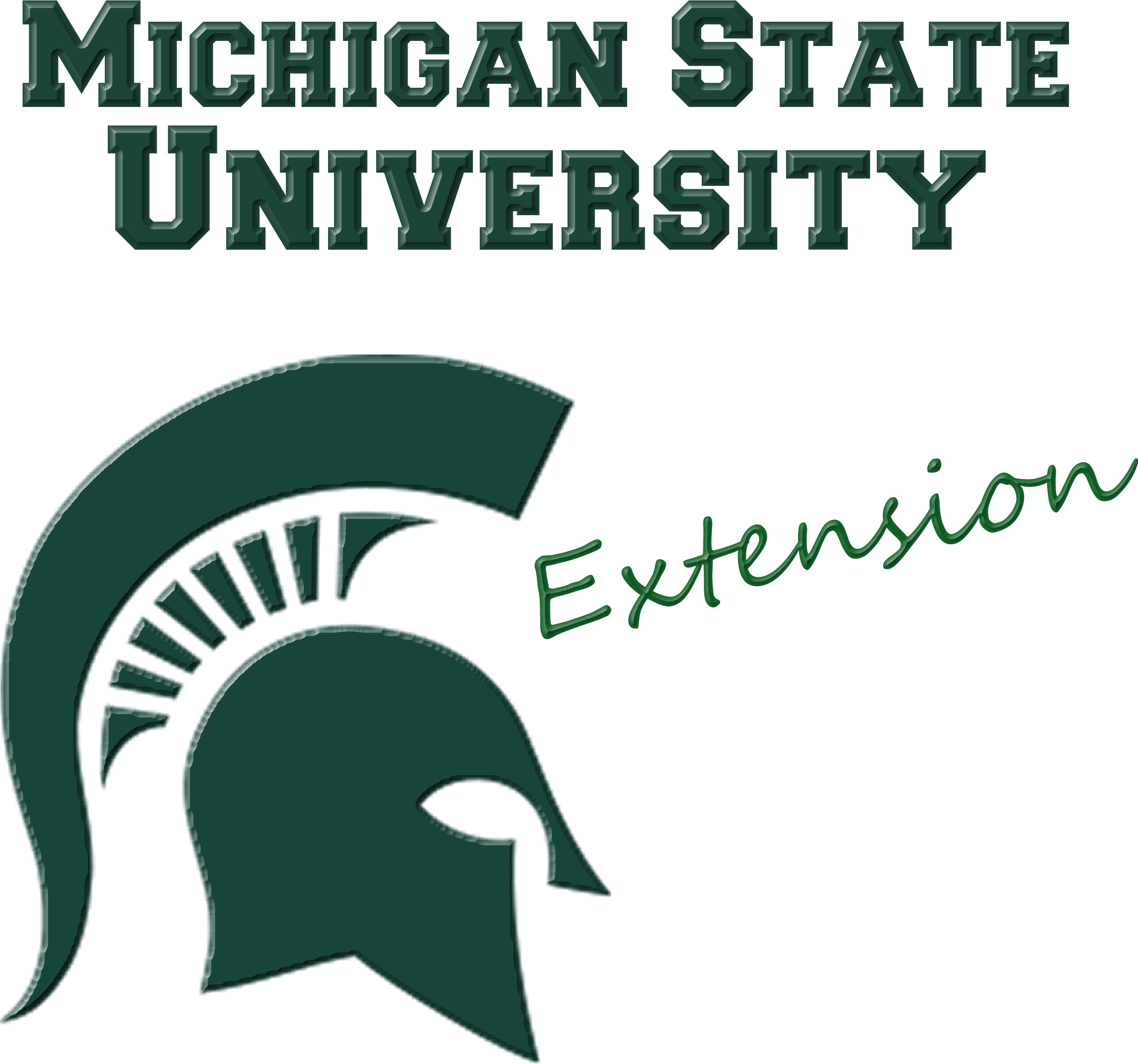 Michigan State University Extension - Michigan State Spartans (2840x2840), Png Download