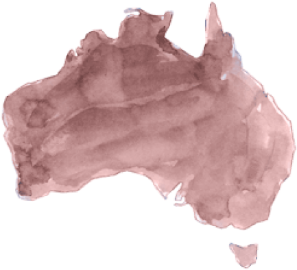 Australia Outline Green (700x394), Png Download