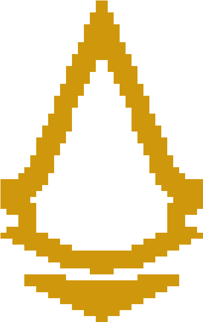 Assassin Creed Symbol Gold - Emblem (1200x1200), Png Download