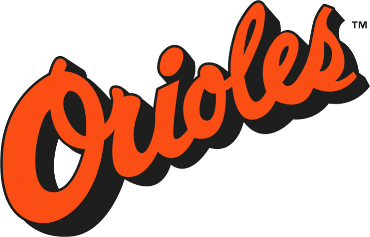 Baltimore Orioles Wordmark 1988 To 1994 - Orioles De Baltimore Png (750x481), Png Download