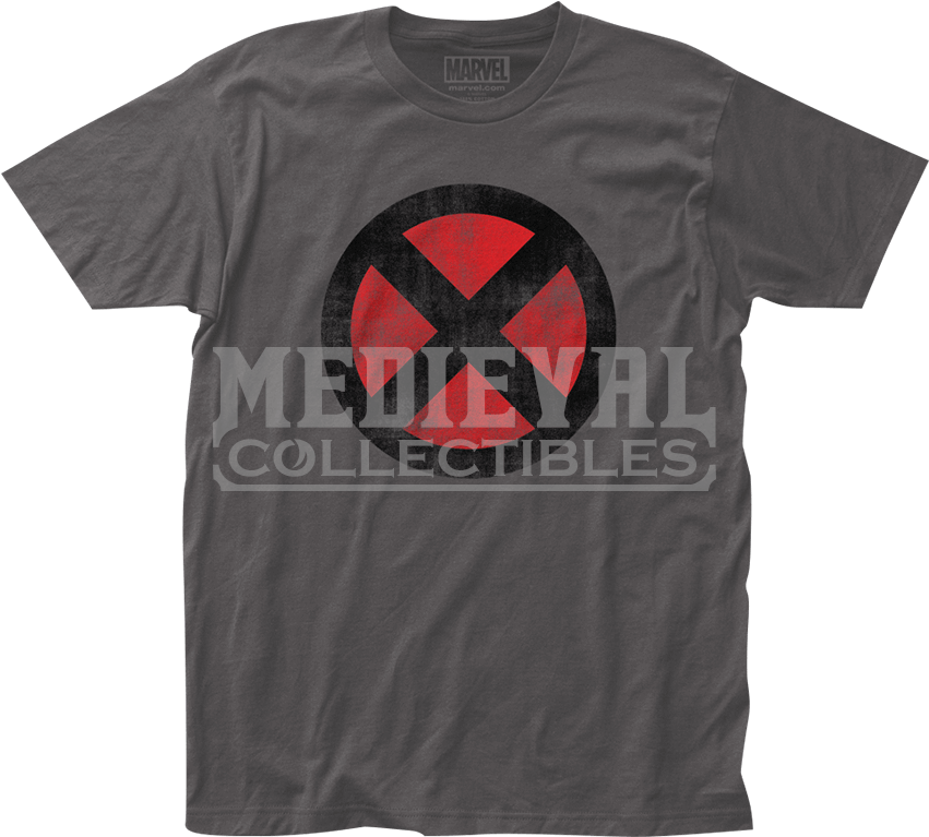 X Men Distressed Logo T Shirt - Beavis And Butthead Work Sucks Tee (850x850), Png Download