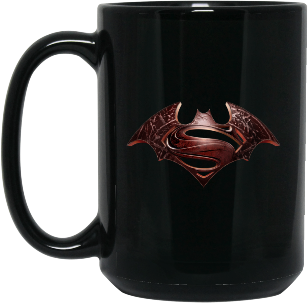 Batman Vs Superman Logo Bm15oz 15 Oz - Superman Logo (1024x1024), Png Download