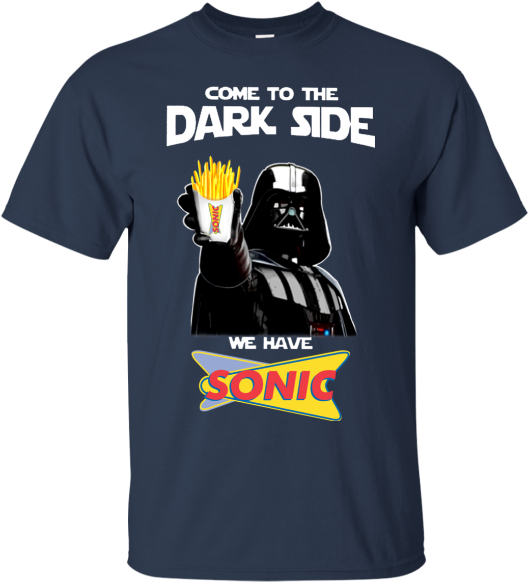 Come To The Dark Side We Have Sonic Drive-in T Shirt - She Who Kneels Before God Can Stand Before Anyone Wonder (1155x1155), Png Download
