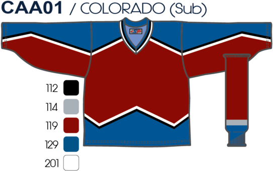 Sp Apparel League Series Colorado Avalanche Burgundy - Ice Hockey (580x349), Png Download