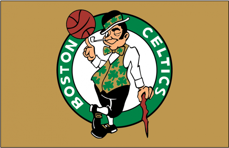 Boston Celtics Logos Iron Ons - Boston Celtics Logo (750x930), Png Download