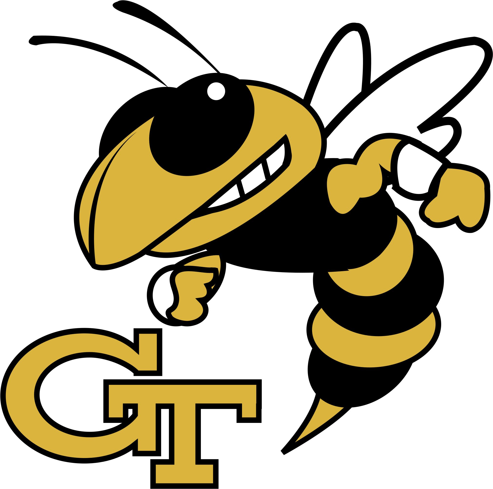 Georgia Tech Yellow Jackets Logo Png Transparent - Georgia Tech Logo Transparent (2400x2400), Png Download