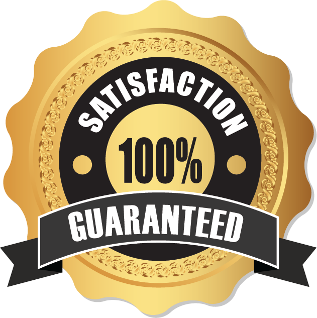 Satisfaction Guaranteed (631x633), Png Download